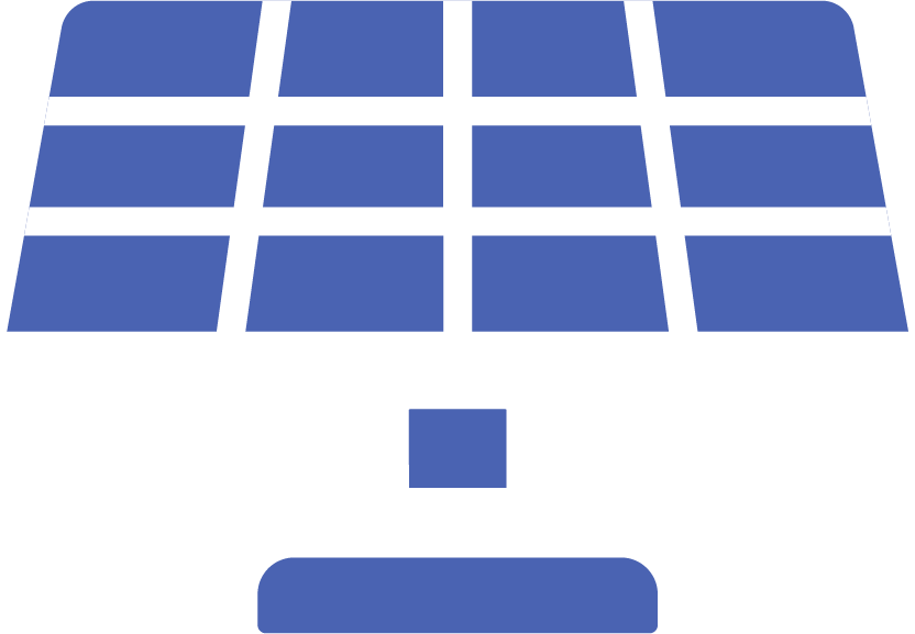 Solar panel icon